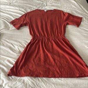 Old Navy Casual Burnt Orange Dress